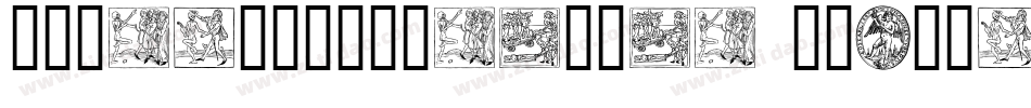 Woodcut-Condensed Italic字体转换